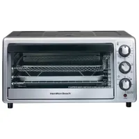 Hamilton Beach Air Fry Convection Toaster Oven - 1.82 Cu. Ft. - Stainless Steel