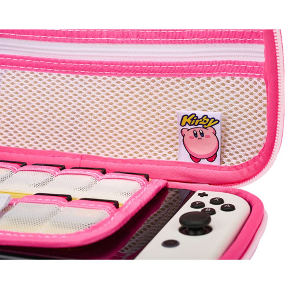 Power A Kirby Travel Case for Nintendo Switch - Pink/Blue