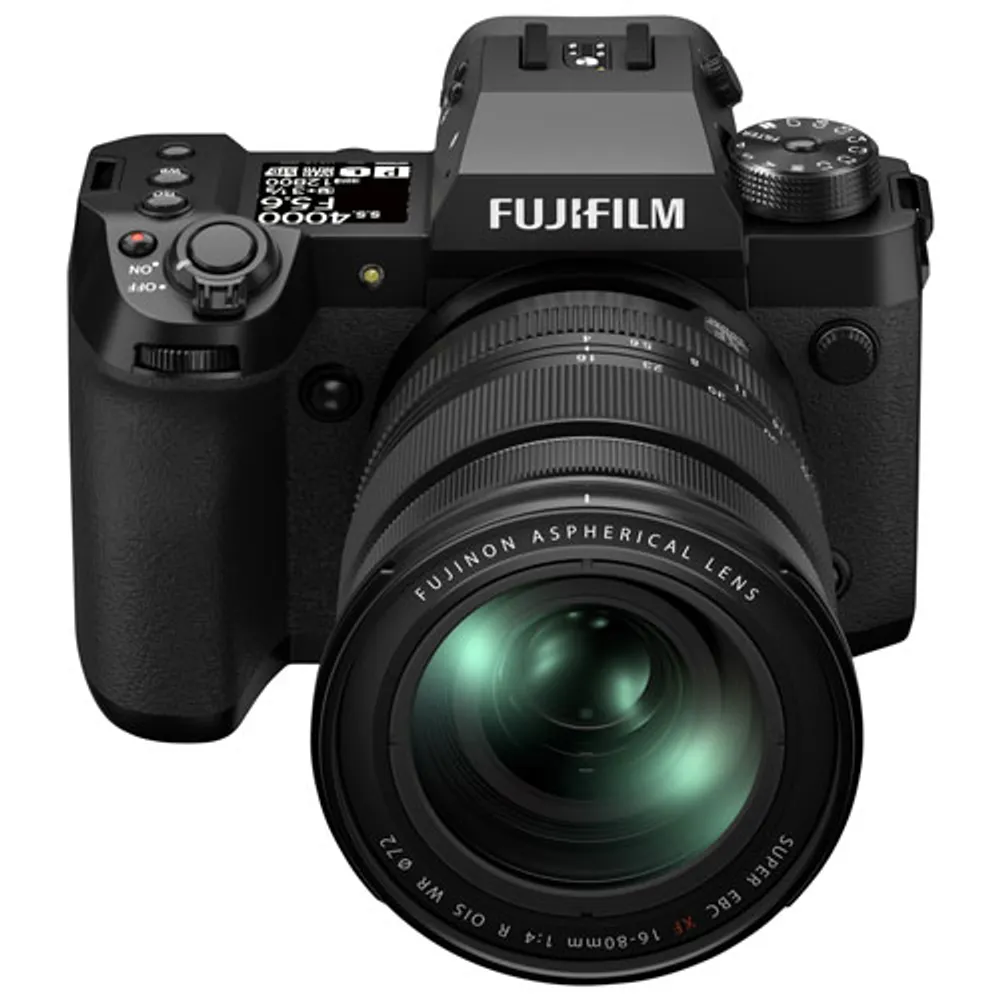 Fujifilm X-H2 Mirrorless Camera with XF 16-80mm Lens Kit - Black