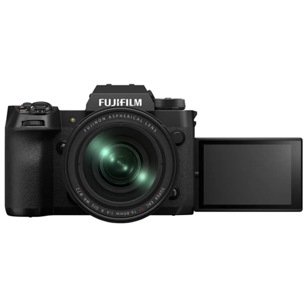 Fujifilm X-H2 Mirrorless Camera with XF 16-80mm Lens Kit - Black