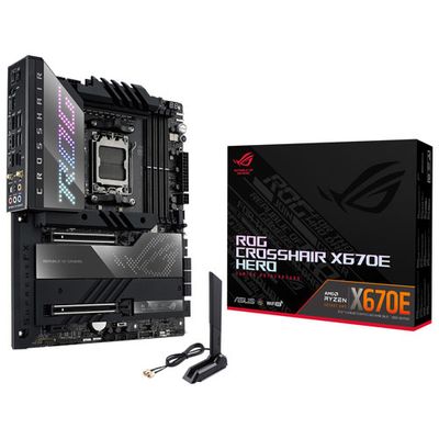 Asus TUF Gaming X670E-PLUS Gaming Wi-Fi 6E AM5 DDR5 Motherboard for AMD Ryzen 9000/8000/7000 Series CPUs