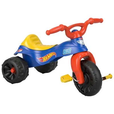 Fisher-Price Hot Wheels Tough Kids Trike - Blue/Red