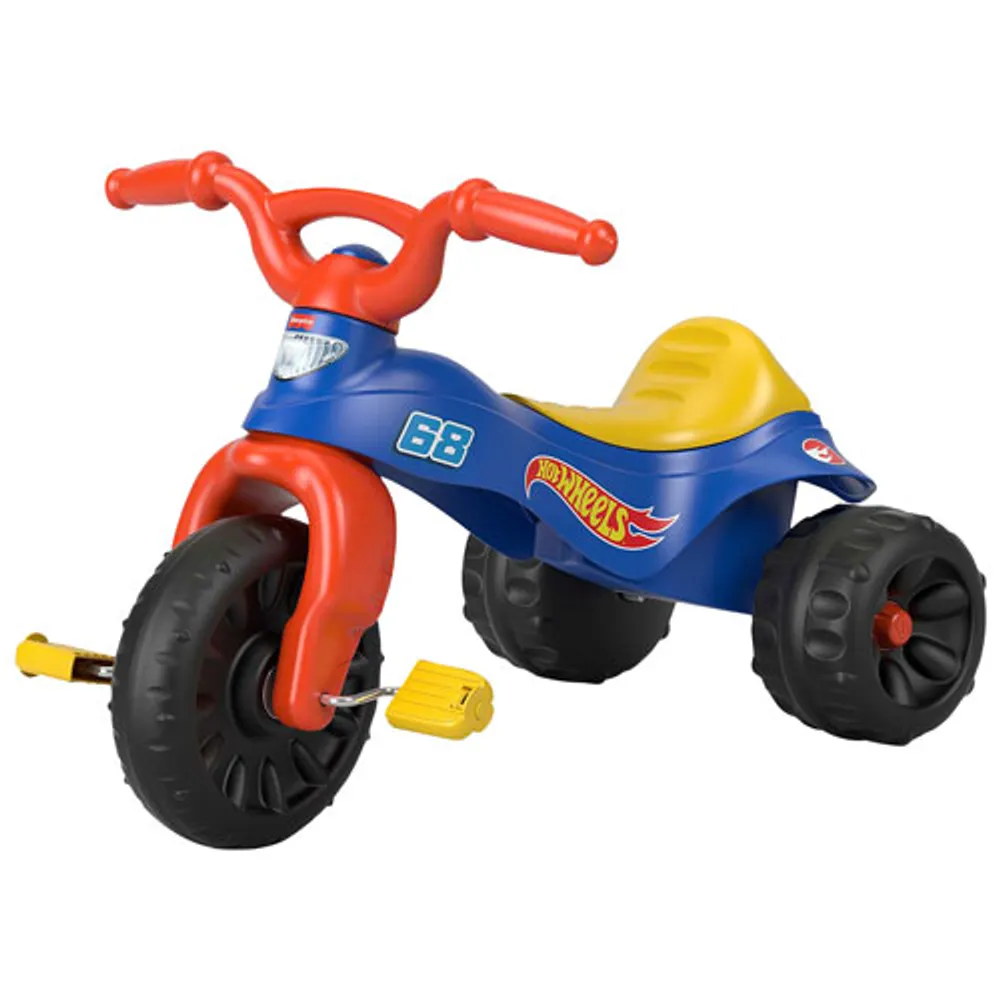 Fisher-Price Hot Wheels Tough Kids Trike - Blue/Red