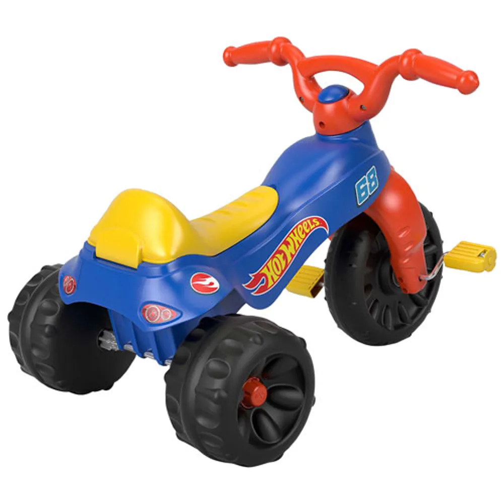 Fisher-Price Hot Wheels Tough Kids Trike - Blue/Red