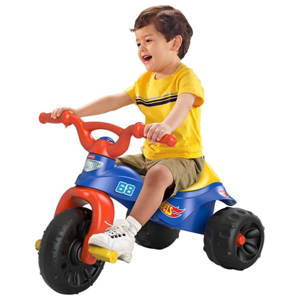 Fisher-Price Hot Wheels Tough Kids Trike - Blue/Red