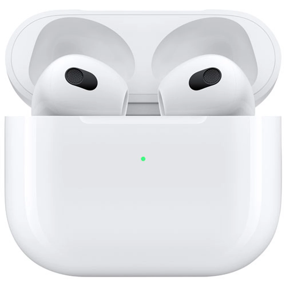 Écouteurs boutons 100 % sans fil AirPods (3e génération) d'Apple avec étui de chargement Lightning - Blanc