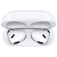 Écouteurs boutons 100 % sans fil AirPods (3e génération) d'Apple avec étui de chargement Lightning - Blanc