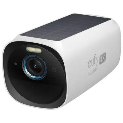 eufy eufyCam 3 Pro 4K Wire-Free Outdoor IP Add-on Camera - Black/White