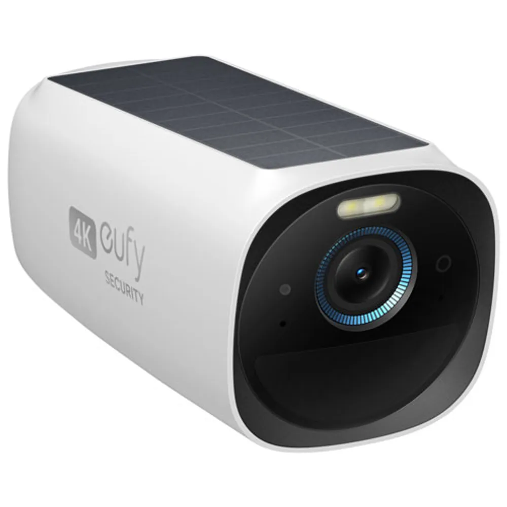 eufy eufyCam 3 Pro 4K Wire-Free Outdoor IP Add-on Camera - Black/White