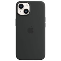 Apple Silicone Fitted Soft Shell Case with MagSafe for iPhone 14 - Midnight