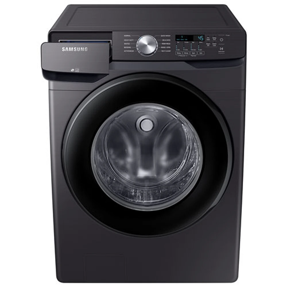 Samsung 5.2 Cu. Ft. High Efficiency Front Load Washer (WF45T6000AV/A5) - Black