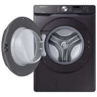 Samsung 5.2 Cu. Ft. High Efficiency Front Load Washer (WF45T6000AV/A5) - Black