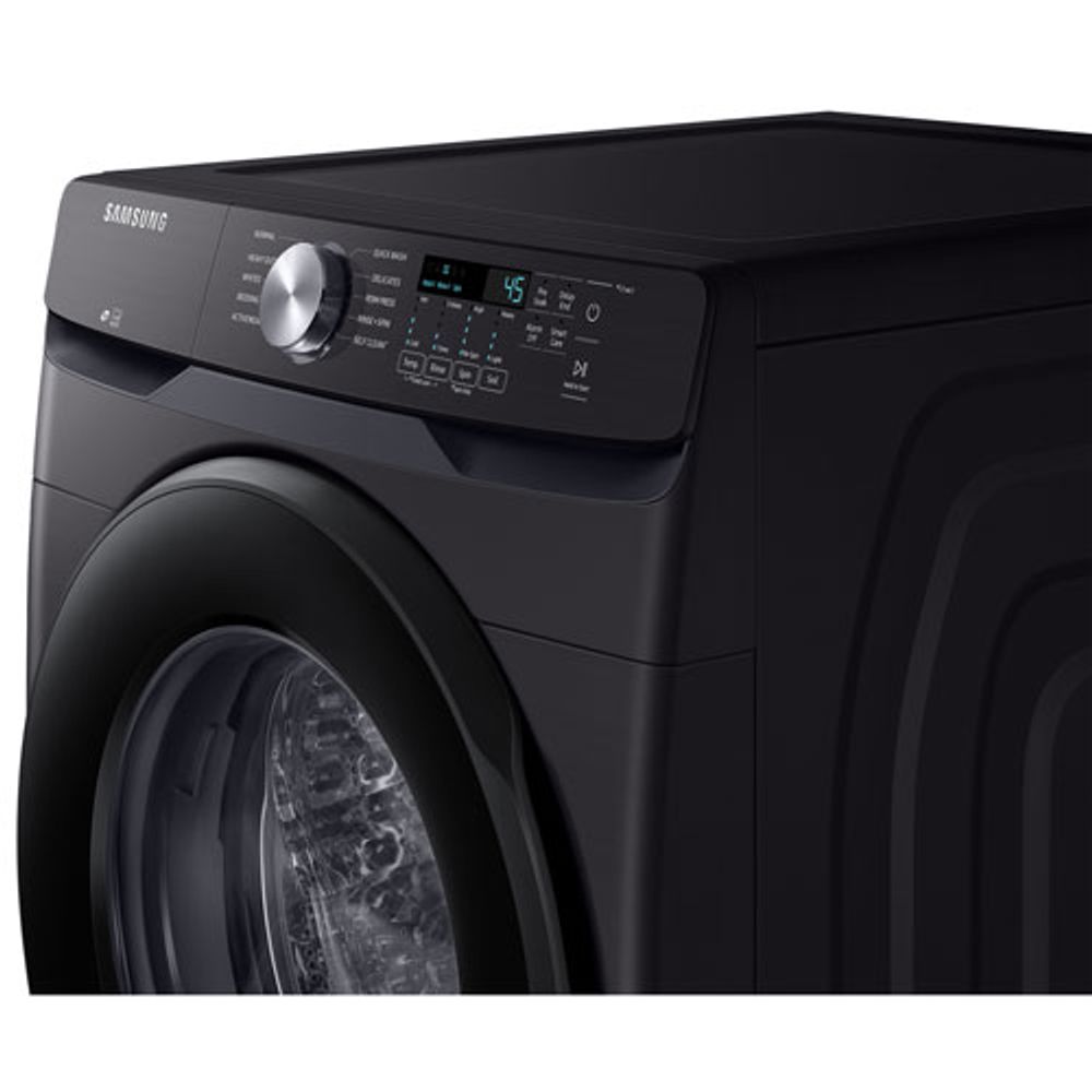 Samsung 5.2 Cu. Ft. High Efficiency Front Load Washer (WF45T6000AV/A5) - Black