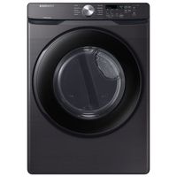 Samsung 7.5 Cu. Ft. Electric Dryer (DVE45T6005V/AC) - Black Stainless Steel