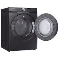 Samsung 7.5 Cu. Ft. Electric Dryer (DVE45T6005V/AC) - Black Stainless Steel