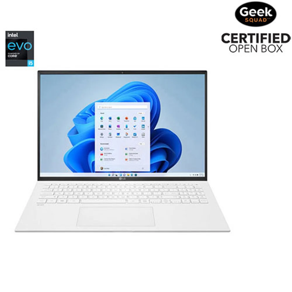 Open Box - LG Gram 16" Laptop - White (Intel Core i5-1155G7/512GB SSD/16GB RAM/Windows 11)