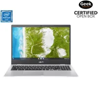 Open Box - ASUS CX1 15.6" Chromebook - Silver (Intel Pentium Silver N6000/128GB eMMC/8GB RAM/Chrome OS)