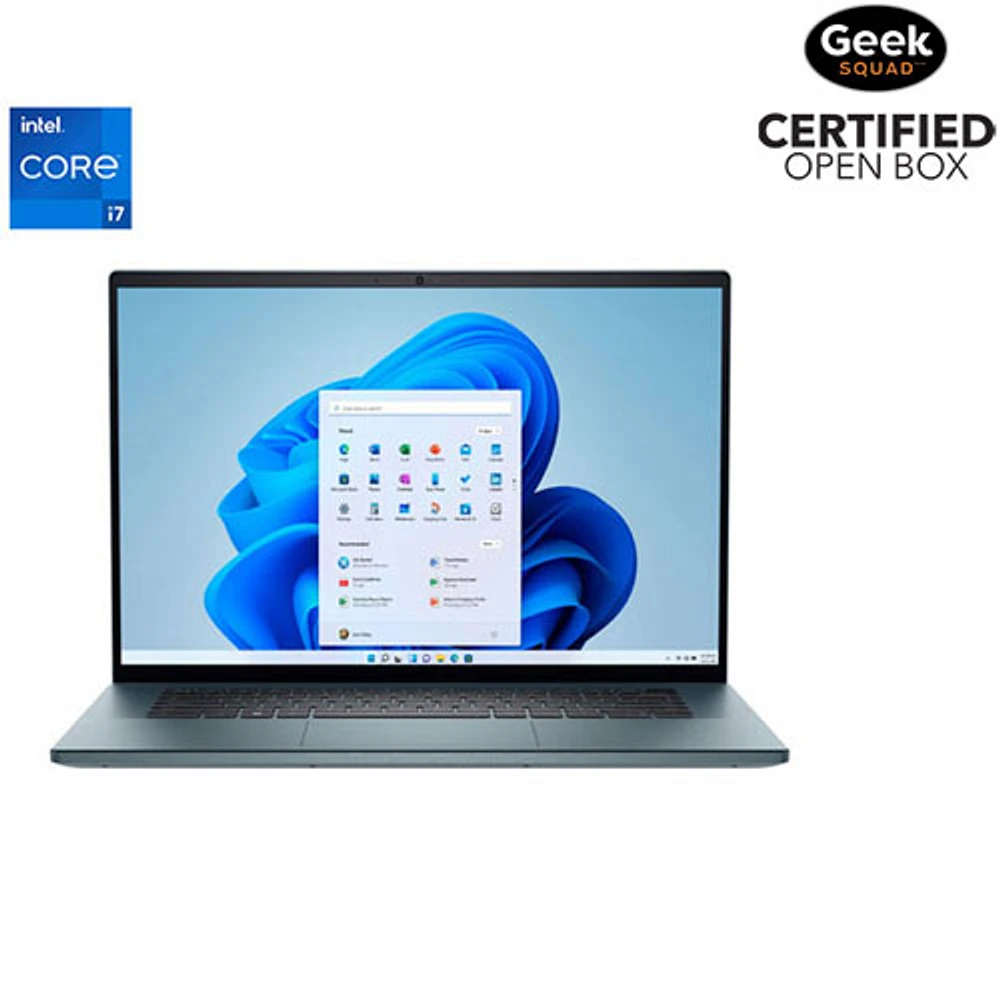 Boîte ouverte - Portable 16 po Inspiron Plus de Dell - Vert foncé (Core i7-12700H d'Intel/SSD 1 To/RAM 16 Go/Windows 11)