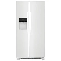 Open Box - Frigidaire 33" 22.3 Cu. Ft. Side-By-Side Refrigerator (FRSS2323AW) -White -Perfect Condition