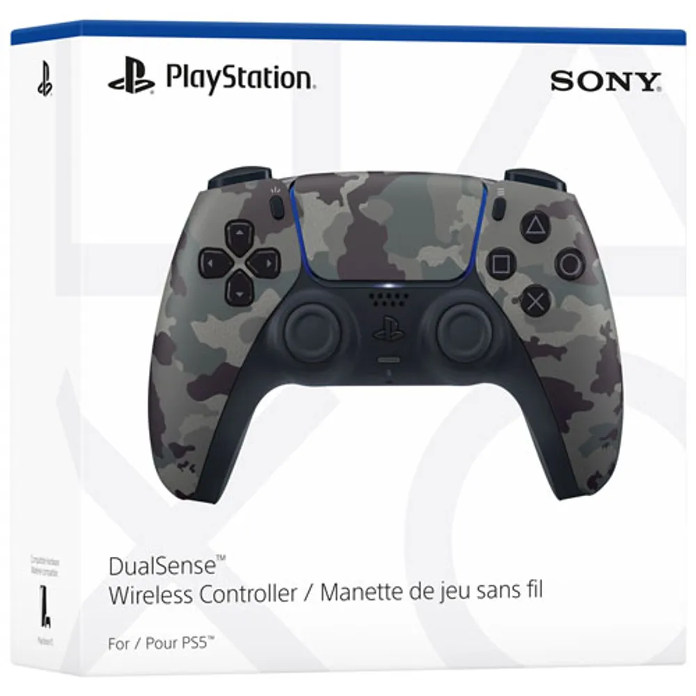 PlayStation 5 DualSense Wireless Controller - Grey Camouflage
