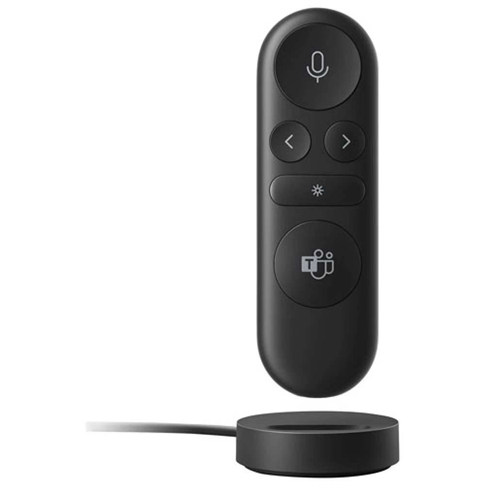 Microsoft Wireless Presentation Remote with Charging Dock - Matte Black