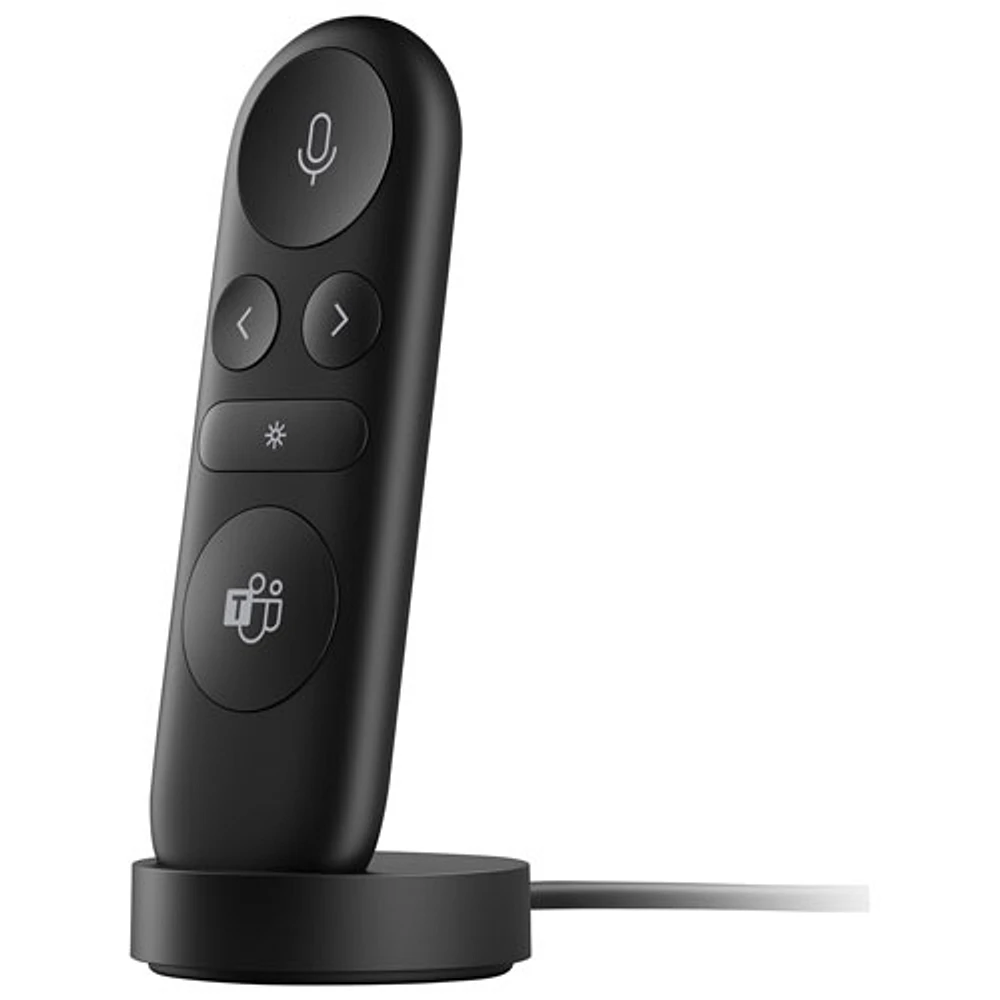 Microsoft Wireless Presentation Remote with Charging Dock - Matte Black