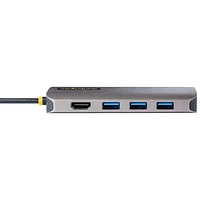 StarTech 8-In-1 USB-C Hub with Power Delivery (115B-USBC-MULTIPORT) - Space Grey