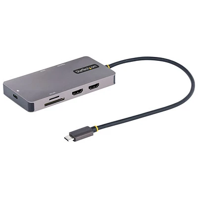 Concentrateur USB-C 8-en-1 avec Power Delivery de StarTech (120B-USBC-MULTIPORT)