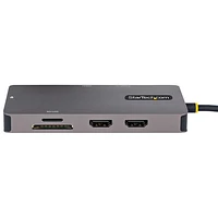 StarTech 8-In-1 USB-C Hub with Power Delivery (120B-USBC-MULTIPORT)