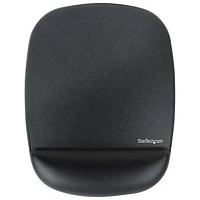 StarTech B-Ergo Cushioned Gel Mouse Pad with Hand Rest - Black