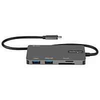 Concentrateur USB-C 6-en-1 avec HDMI 4K et Power Delivery de StarTech (DKT30CHSDPD)