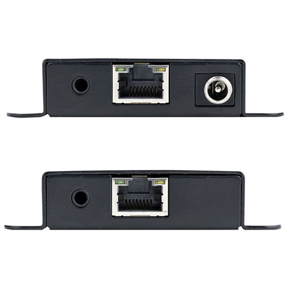 StarTech 4K HDMI Extender Over CAT6/CAT5 Ethernet Cable (EXTEND-HDMI-4K40C6P1) - Black