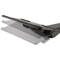 StarTech Full Motion Adjustable Under-Desk Keyboard Tray - Silver