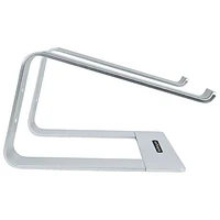 StarTech Aluminum Laptop Riser Stand for Desk - Black/Silver