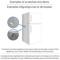 Open Box - Samsung BESPOKE 36" 30.1 Cu. Ft. French Door Refrigerator (RF30BB6200QLAA) -Scratch & Dent