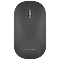 Souris optique sans fil mince de ppp d'Insignia - Noir