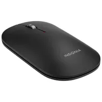 Souris optique sans fil mince de ppp d'Insignia - Noir