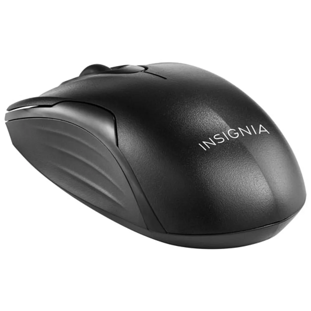 Insignia 1200DPI Wireless Optical Mouse - Black - Only at Best Buy