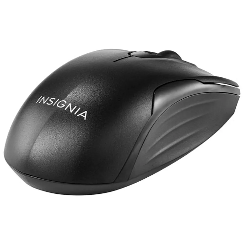 Insignia 1200DPI Wireless Optical Mouse - Black - Only at Best Buy