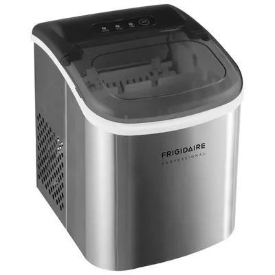 Frigidaire Professional 26 lb. Freestanding Ice Maker (FXIC151-SS) - Stainless Steel