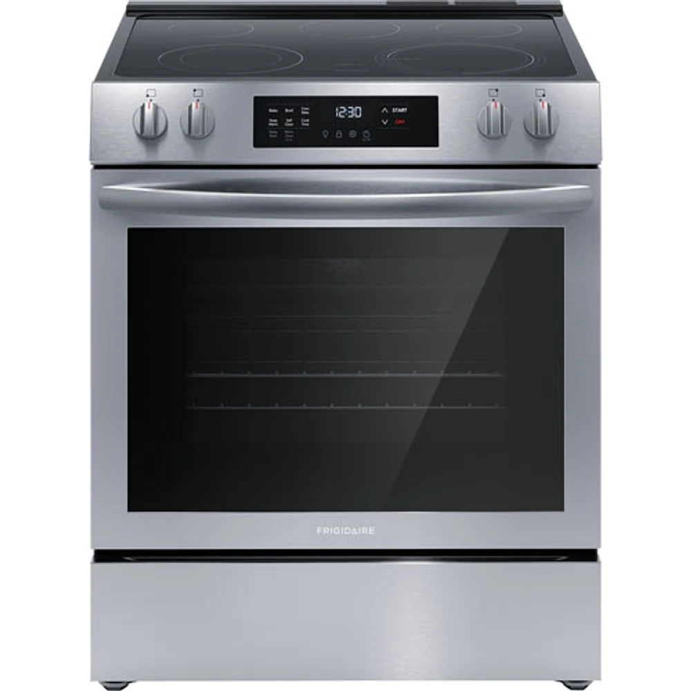 Frigidaire 30" 5.3 Cu. Ft. Freestanding Electric Range (FCFE308CAS) - Stainless Steel