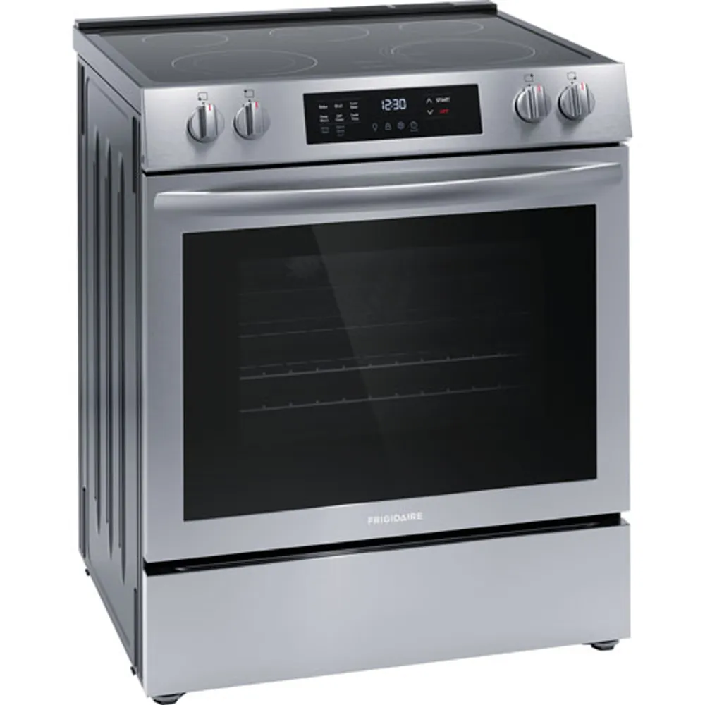 Frigidaire 30" 5.3 Cu. Ft. Freestanding Electric Range (FCFE308CAS) - Stainless Steel