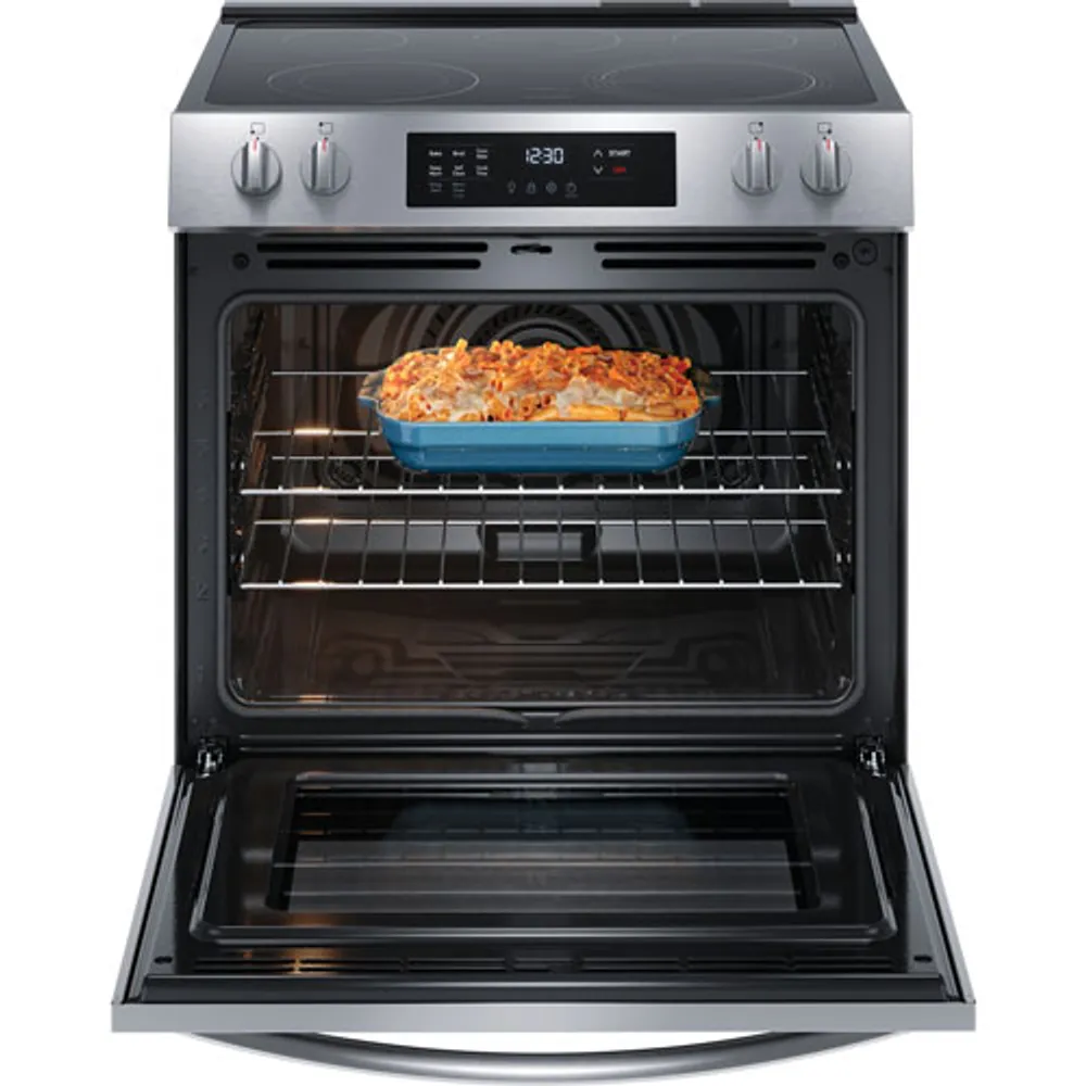 Frigidaire 30" 5.3 Cu. Ft. Freestanding Electric Range (FCFE308CAS) - Stainless Steel