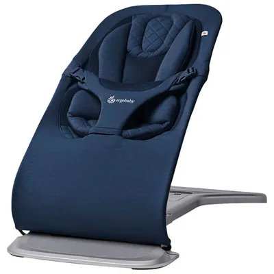 Siège sauteur 3-en-1 Evolve d'Ergobaby - Bleu minuit