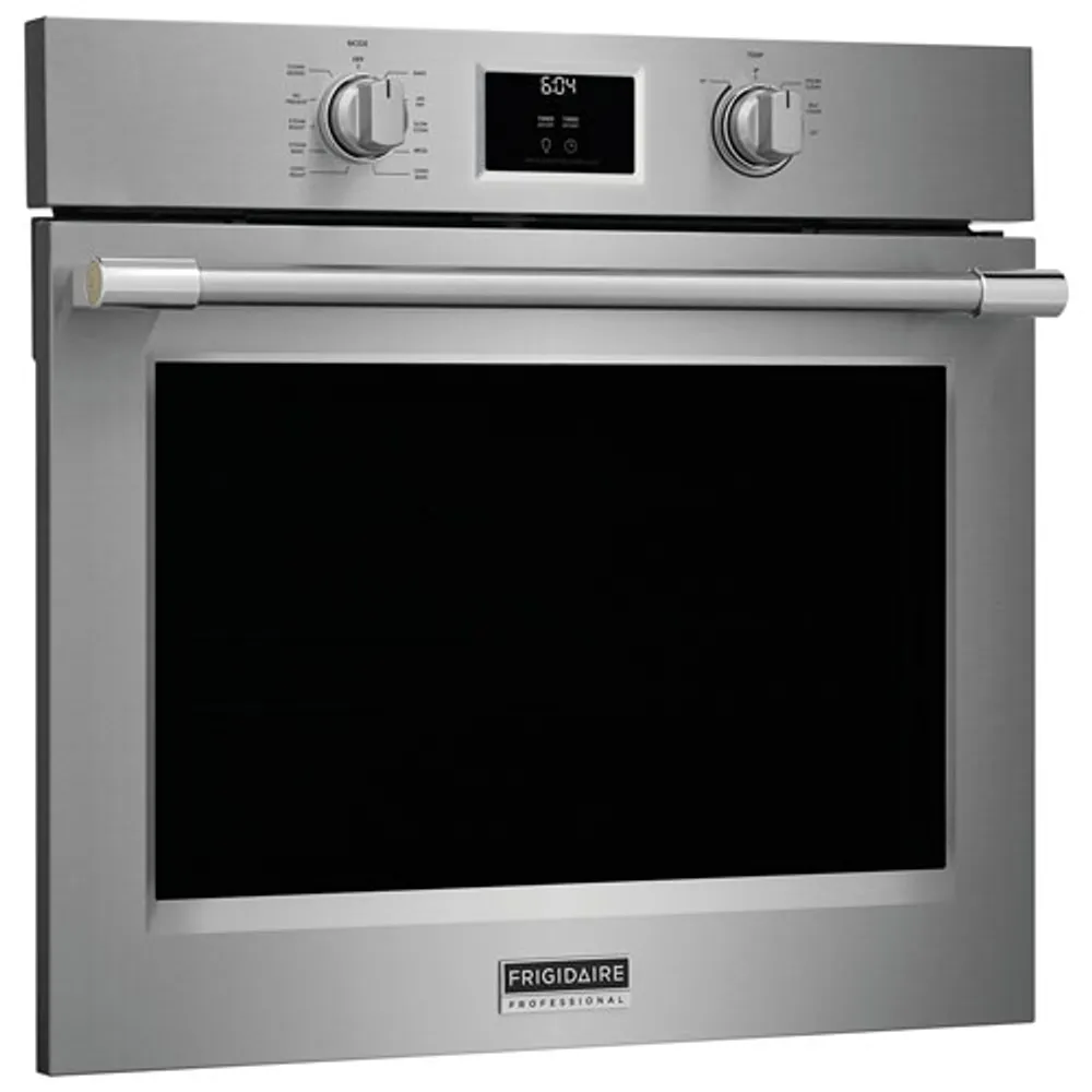 Frigidaire Professional 30" 5.3 Cu. Ft. Total Convection Electric Wall Oven (PCWS3080AF) - Stainless Steel