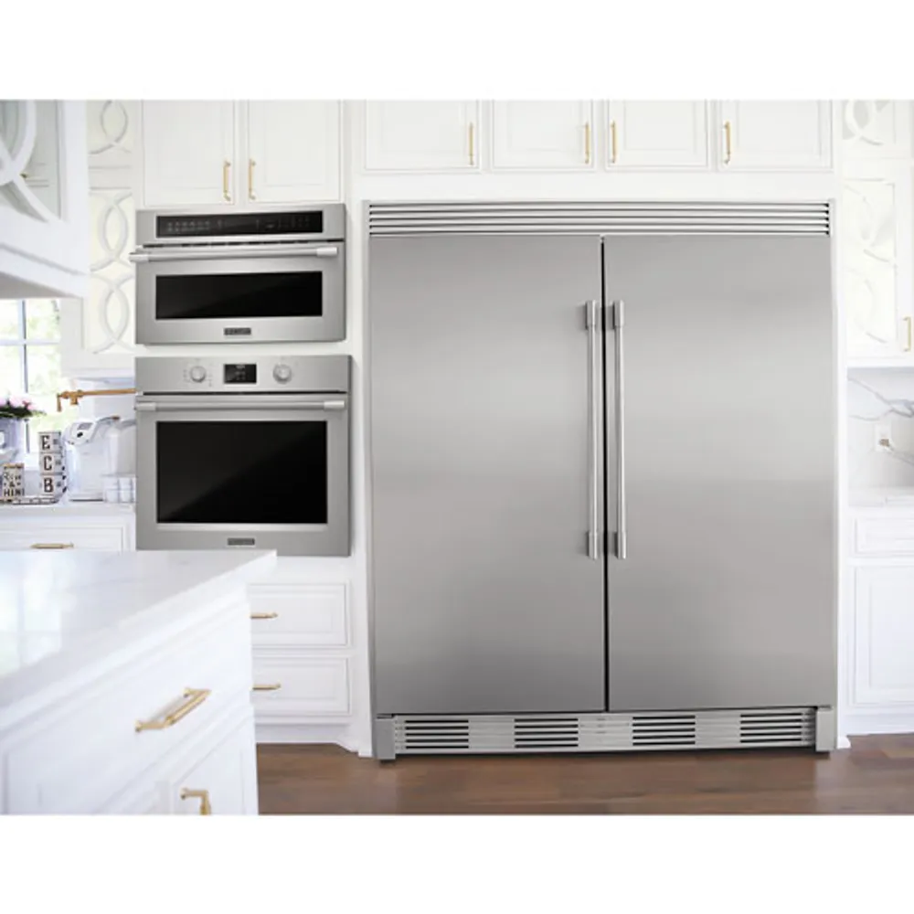 Frigidaire Professional 30" 5.3 Cu. Ft. Total Convection Electric Wall Oven (PCWS3080AF) - Stainless Steel