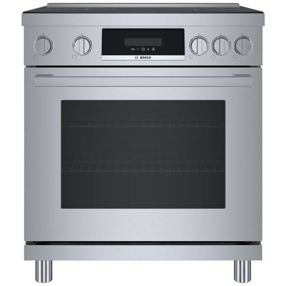 Bosch 800 Series 30" True Convection Induction Range (HIS8055C) - Stainless Steel