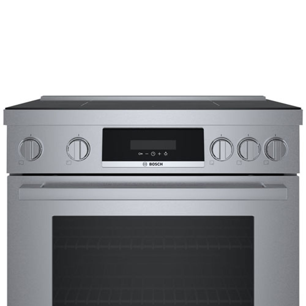 Bosch 800 Series 30" True Convection Induction Range (HIS8055C) - Stainless Steel