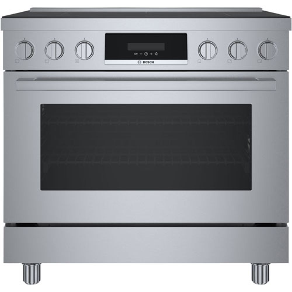 Bosch 800 Series 36" True Convection 5-Element Induction Range (HIS8655C) - Stainless Steel