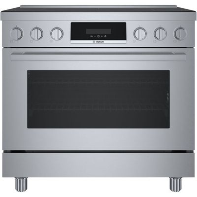 Bosch 800 Series 36" True Convection 5-Element Induction Range (HIS8655C) - Stainless Steel